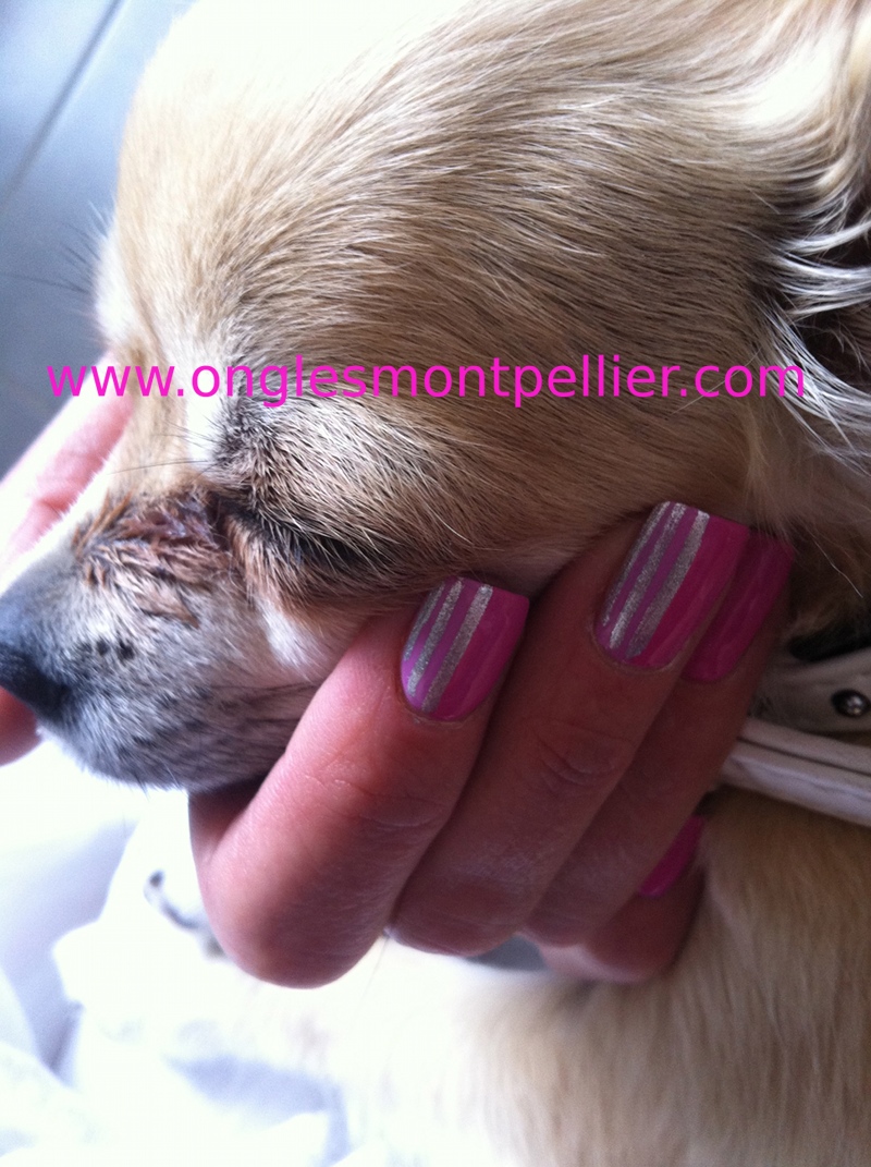 pose rose liner argent