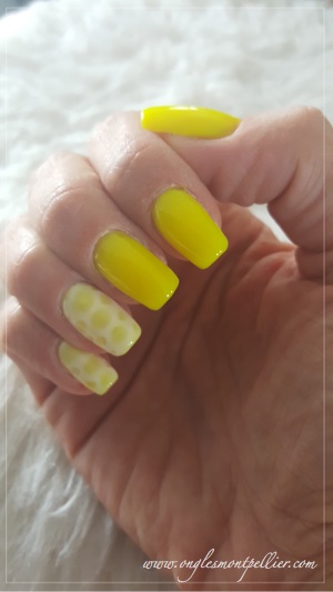 pose gel jaune P